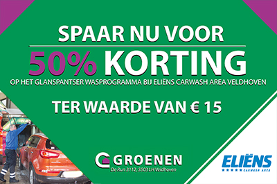 Spaaractie Groenen