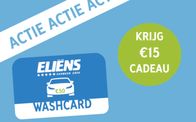 €15 cadeau op je washcard