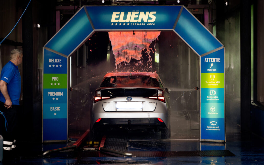 Eliëns Carwash Area vernieuwd en verduurzaamd