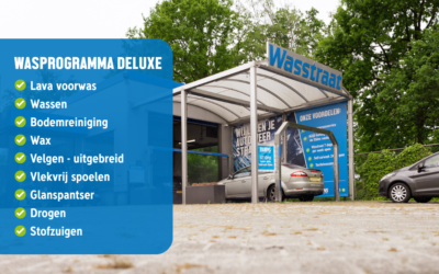 Ga voor een stralende glans met wasprogramma Deluxe
